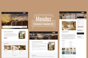 Mendoz – Hotel & Travel Template Kit