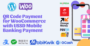 QR Code Payment for WooCommerce with USSD Mobile Banking Payment