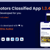 Motors Classified: Apps, Frontend Website and Backend for Car Dealership, Buy Sell, Listings|1.3.4