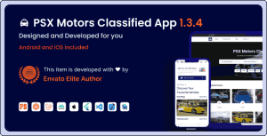 Motors Classified: Apps, Frontend Website and Backend for Car Dealership, Buy Sell, Listings|1.3.4