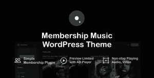 Musicon – WordPress Membership Music Theme