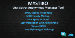 Mystiko – Viral Secret Anonymous Messages Tool