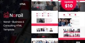 Narail – Business Consulting Services HTML Template