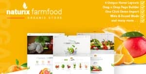 Naturix – Organic Store Woocommerce Theme with Drag n Drop Page Builder