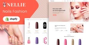 Nellie – Nail, Hair & Beauty Responsive Shopify Theme