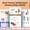 MultiSaas – Multi-Tenancy Multipurpose Website Builder (Saas)