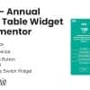 Month – Annual Pricing Table Widget For Elementor