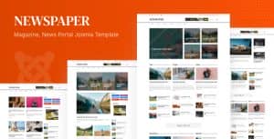 Newspaper – Magazine, News Portal Joomla 5 Template