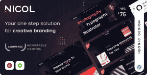 Nicol – Fiery Creative Agency WordPress Theme