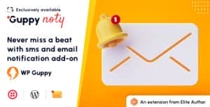 Guppy Noty – SMS and Email Notifications Extension for WP Guppy Pro