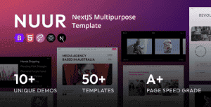 Nuur – NextJS Multipurpose Template