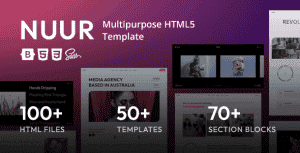 Nuur – Multipurpose HTML5 Template