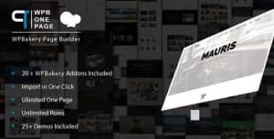 WPB One Page Builder – Addons for WPBakery