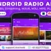 Android Radio App (Online Radio, Streaming, M3U8, M3U, MP3, PLS, AAC, FM)