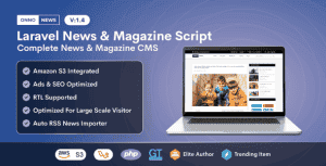 ONNO – Laravel News & Magazine Script