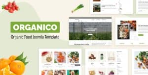 Organico – Nutritionist Food & Farm Joomla 5 Template