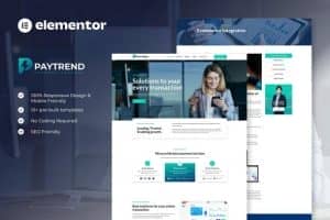 Paytrend – Online Payment Gateaway Elementor Template Kit