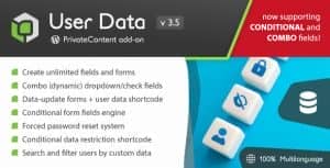 PrivateContent – User Data add-on