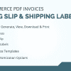 WooCommerce PDF Invoice, Packing Slip & Shipping Label