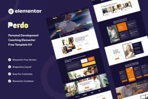 Perdo – Personal Development Coaching Elementor Template Kit