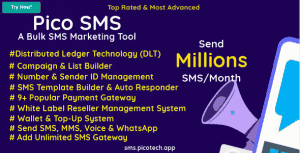 PicoSMS – A Bulk SMS Marketing Tool