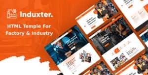 Induxter – Industry And Factory HTML Template