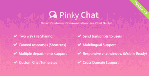 Pinky Chat – PHP Live Chat Script