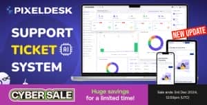 PixelDesk – Support Ticket System With OpenAI