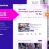Pixelix – Startup Digital Agency Elementor Template Kit