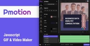 Pmotion – Javascript Animated GIF and Video Maker