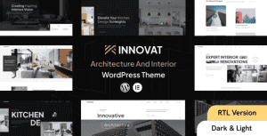 Innovat – Architecture & Interior WordPress Theme + RTL
