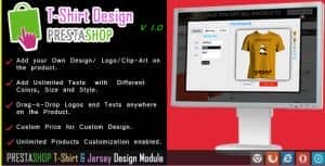 Custom Product and T-shirt Design for Prestashop