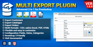 Prestashop Multi Exporter