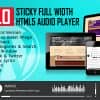 Apollo – Sticky Full Width HTML5 Audio Player – WordPress Plugin