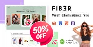 Fiber – Modern Fashion Store Magento 2 Theme