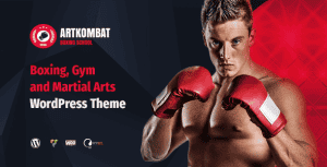 ArtKombat – Boxing School and Martial Arts WordPress Theme