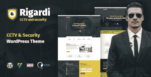 Rigardi – CCTV Security Company & Body Guard WordPress Theme
