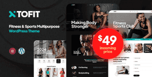 Tofit – Fitness and Gym WordPress Theme
