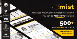Mist – Advanced Multi-Concept WordPress Theme