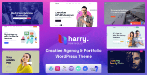 Harry – Creative Agency & Portfolio WordPress Theme + RTL