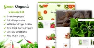 Greenorganic – WooCommerce WordPress Theme