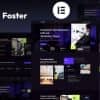 Foster – Dark Digital Agency Elementor Template Kit