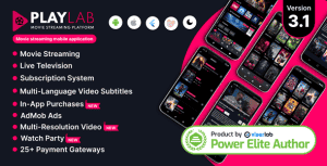 PlayLab – Cross Platform on Demand Movie Streaming Mobile Application