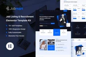 JobMart – Human Resources & Recruitment Agency Elementor Template Kit