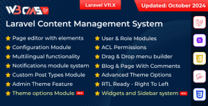 W3CMS-Laravel | Content Management System