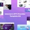 MaxiNet – Internet & IPTV Provider Elementor Template Kit