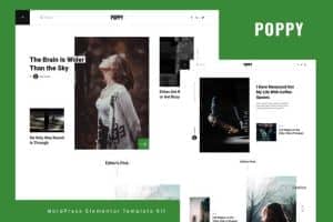 Poppy – Blog & Magazine Elementor Pro Template Kit