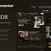 Razor – Modern Barbershop Elementor Template Kit