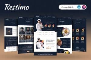 Restimo – Restaurant Elementor Template Kit