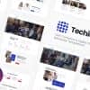 Techie | Tech Company & Digital Startup Elementor Template Kit